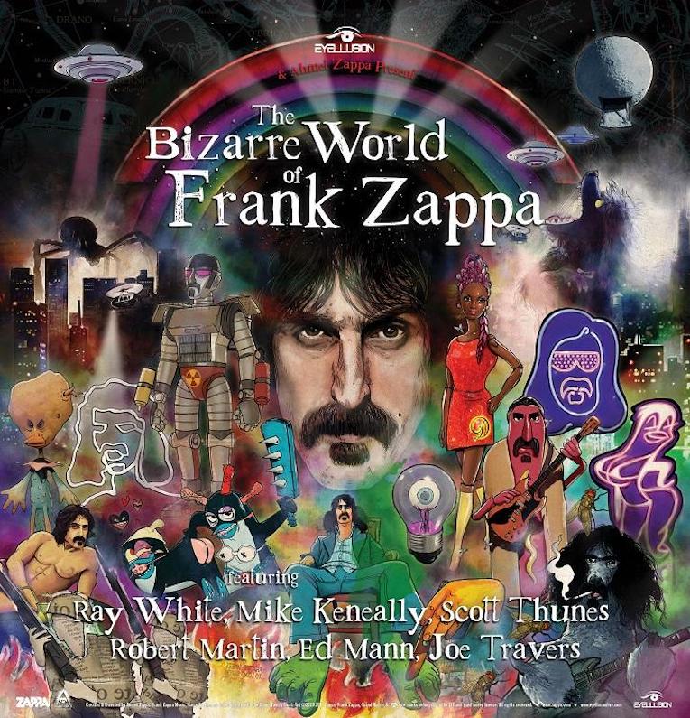 Preview “The Bizarre World Of Frank Zappa” Tour ROCK AND BLUES MUSE
