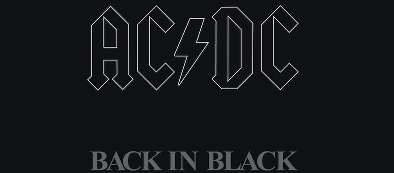 ac dc back in black 40th anniversary t shirt