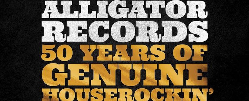 Alligator Records 50 Years of Genuine Houserockin' Music album cover 