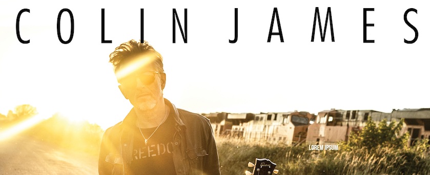 Colin James Open Road album cover