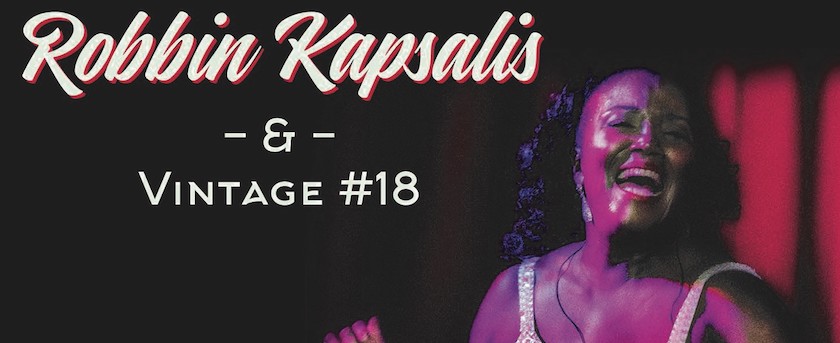 Robbin Kapsalis & Vintage #18 'Soul Shaker' album cover