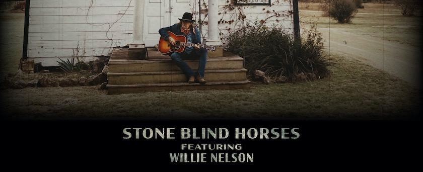 Ray Wylie Hubbard feat. Willie Nelson Stone Blind Horses single cover