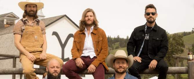 Shane Smith & The Saints, band photo, Yellowstone series