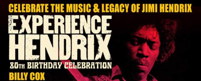 Experience Hendrix 80th Birthday Concert Event At ACL Live Dec. 4, concert flyer