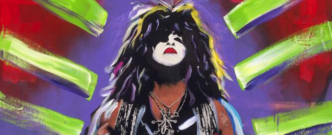 KISS rocker, Paul Stanley, painting, artist tour 2023