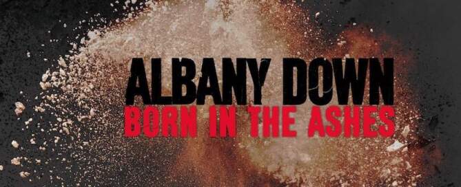 Albany Down, Born In The Ashes, album cover front