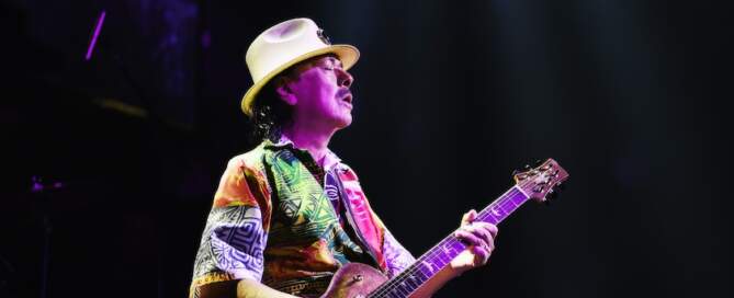 Carlos Santana, photo, Fall 2024 Residency Dates House Of Blues Las Vegas