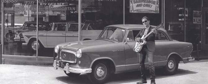 Johnny Burgin, 'Ramblin’ from Coast to Coast', album cover