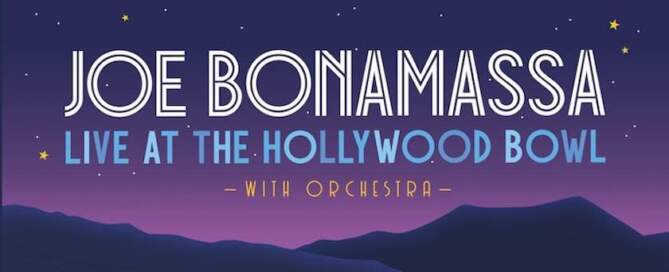 Joe Bonamassa,'Live at the Hollywood Bowl', album cover front