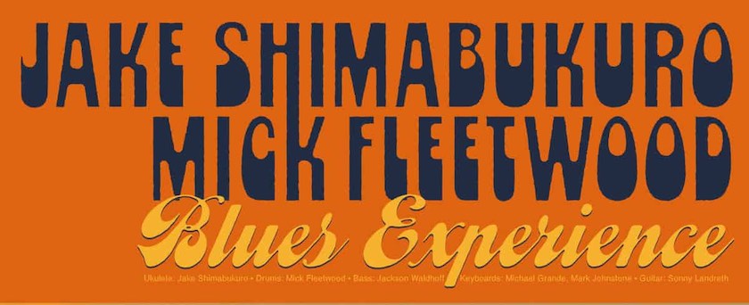 Jake Shimabukuro Mick Fleetwood, ‘Blues Experience’, album cover