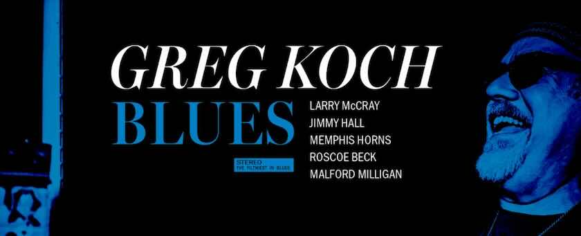 Greg Koch, Blues, album cover