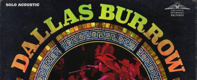 Dallas Burrow, Live At Washington's, album cover