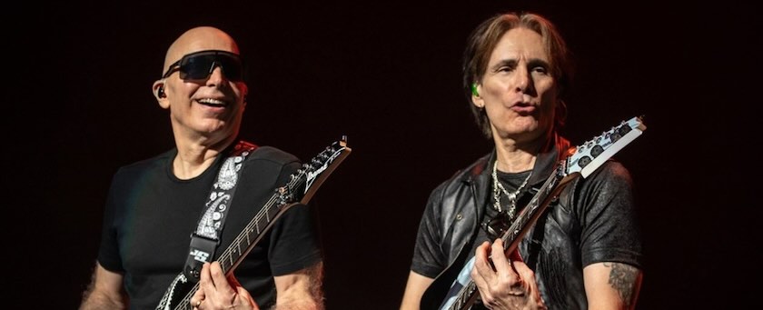 Satchvai, Joe Satriani and Steve Vai, photo