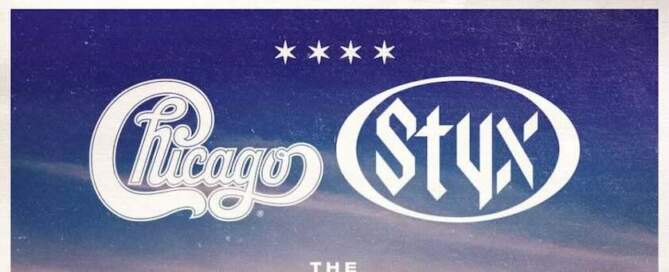 Styx & Chicago, 'The Windy Cities Tour' 2026, tour flyer